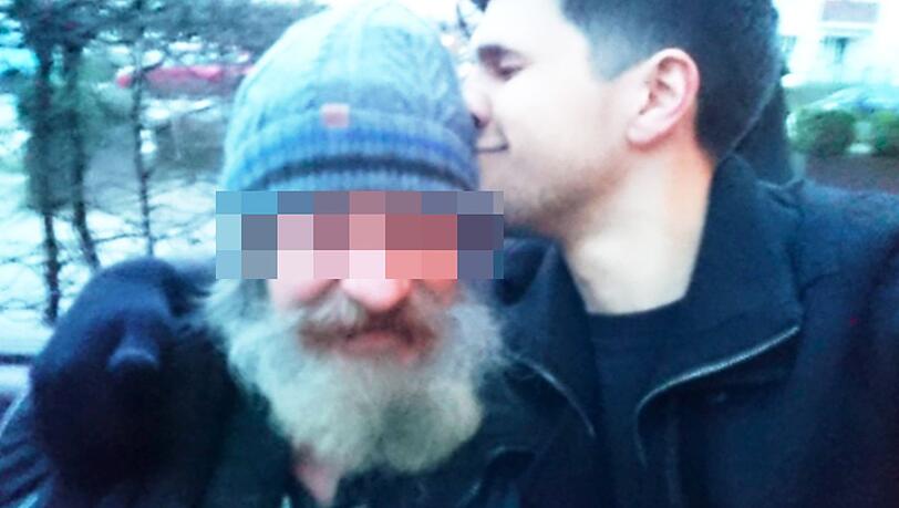 Hier hat Norman Wolf seinen Vater nach 14 Jahren in Hamburg erstmals wieder getroffen.