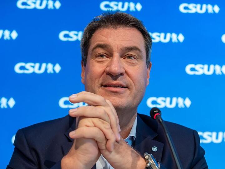 Bayerns Ministerpräsident Markus Söder. Foto: Peter Kneffel/Archivbild