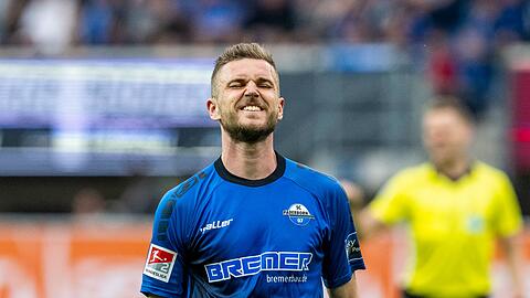 Dennis Srbeny im Einsatz für den SC Paderborn.