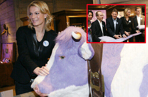 Die Schrannenhalle hat eine neue Schoko-Abteilung von Milka. Sehen Sie hier die Bilder von der Einweihung mit Maria Höfl-Riesch!