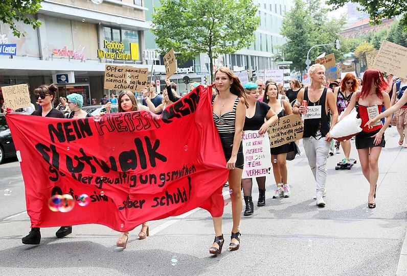 Die Bilder vom Slutwalk in München.