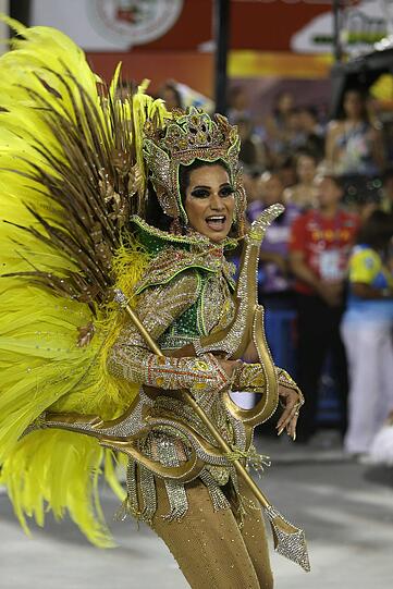 Eine Stadt im Ausnahmezustand: Die heißen Bilder vom bunten Karnevalstreiben in Rio de Janeiro.