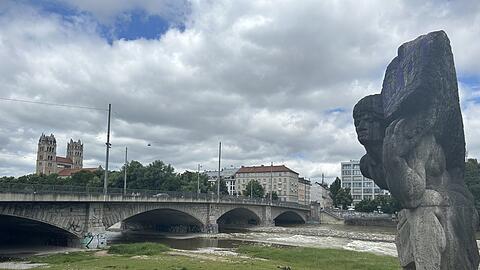 Ein Münchner Hotspot: Die Reichenbachbrücke ist des Öfteren Schauplatz von Straftaten.