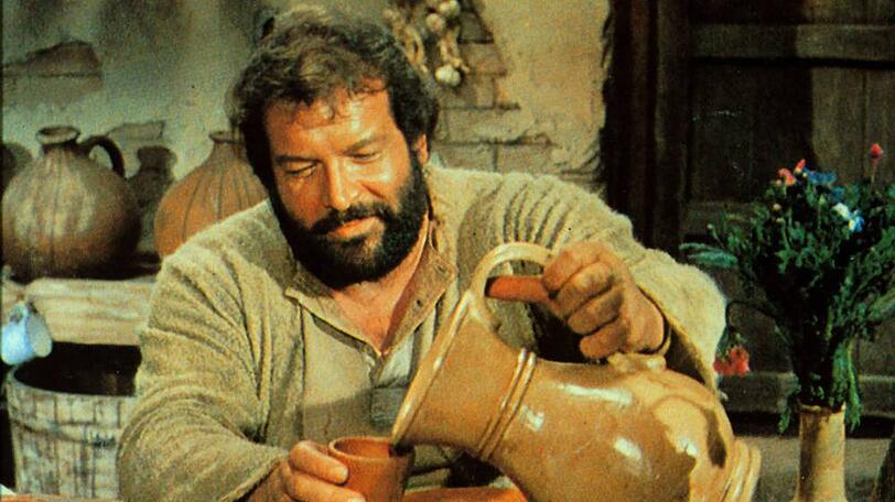 Bud Spencer ließ es auf der Leinwand krachen, nicht nur in "Der Dampfhammer" (1969) - auch bekannt als "Die fünf Gefürchteten"