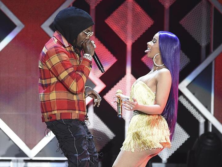 Die US-Rapper Offset (l) und Cardi B gehen getrennte Wege.