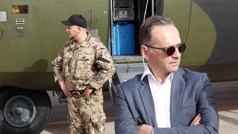 Zum Auftakt seiner viertägigen Reise durch die Krisenregion im Nahen und Mittleren Osten besucht Maas die in Jordanien stationierten deutschen Soldaten. Zum Auftakt seiner viertägigen Reise durch die Krisenregion im Nahen und Mittleren Osten besucht Maas die in Jordanien stationierten deutschen Soldaten.