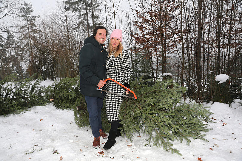Konstantin Graf von Keyerslingk mit seiner Frau Anja