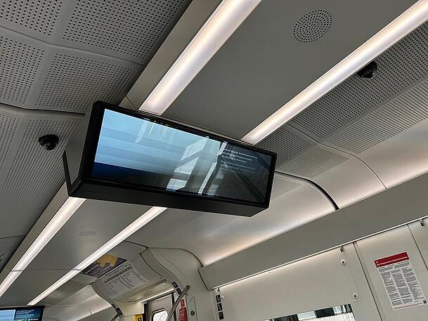 Wo die S-Bahn als Nächstes hält, zeigen die Displays der S7 zuletzt nicht immer richtig an.