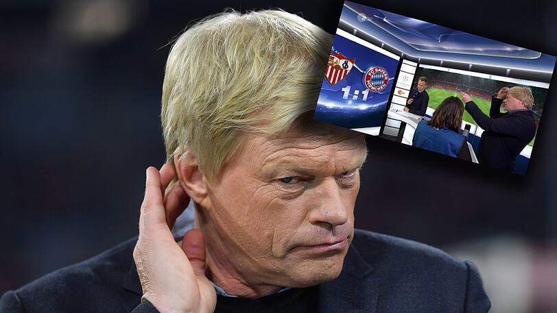 Oliver Kahn achtet auf seine Frisur.