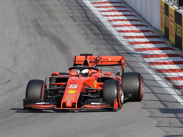 Sebastian Vettel musste sich in der Qualifikation erneut seinem Ferrari-Kollegen Charles Leclerc geschlagen geben.
