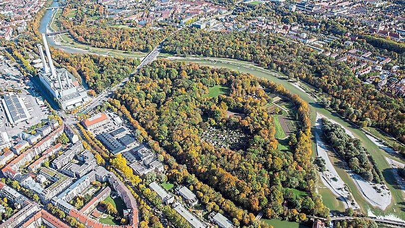 Der Baumbestand am Flaucher wird ständig überprüft.