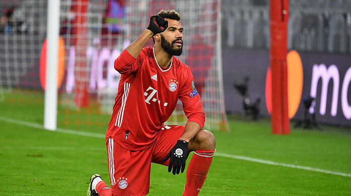 Choupo-Motings Jubel nach seinem Treffer.