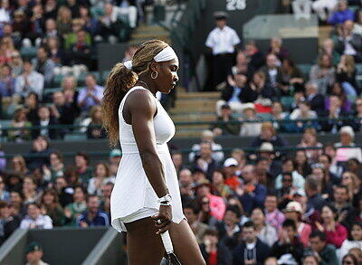 Serena Williams im Turnier von Wimbledon 2014.