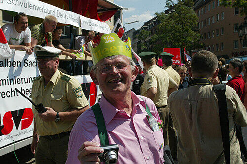 Seit Jahrzehnten offen schwul: Grünen-Stadtrat Jürgen Wolff.