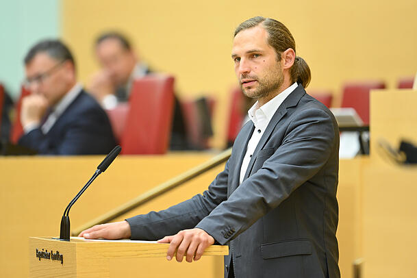 Toni Schuberl (Bündnis 90/Die Grünen), der rechtspolitische Sprecher der Grünen im Bayerischen Landtag.