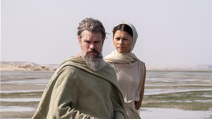 „Wie eine Frau deren Mann den Geschirrspüler falsch einräumt.“ So beschreibt das „Time Magazine“ die Blicke Athenes (Zendaya) auf Odysseus (Matt Damon) . „Wie eine Frau deren Mann den Geschirrspüler falsch einräumt.“ So beschreibt das „Time Magazine“ die Blicke Athenes (Zendaya) auf Odysseus (Matt Damon) .