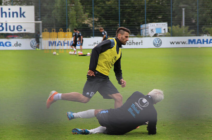Valdet Rama ist seit Freitag ein Löwe. Die Bilder von seinem ersten Training bei TSV 1860 München.