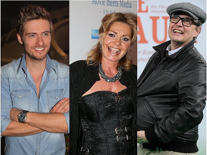 Jörn Schlönvoigt, Maren Gilzer und Rolf Scheider (v.l.) stehen als Dschungel-Kandidaten fest