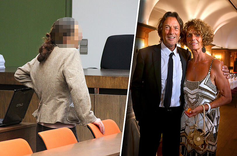 Wurden sie Opfer der Einbrecher-Bande von Veselinka R.(l.): Hans-Wilhelm Müller-Wohlfahrt und seine Frau Karin.