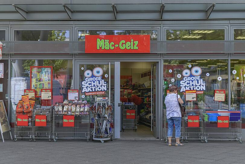 Eine Filiale der Kette Mäc-Geiz. (Symbolbild)