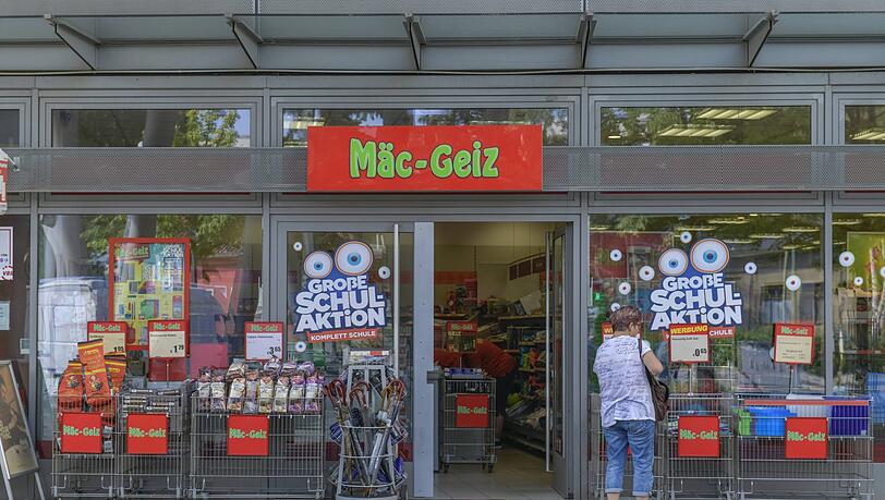 Eine Filiale der Kette Mäc-Geiz. (Symbolbild) Eine Filiale der Kette Mäc-Geiz. (Symbolbild)