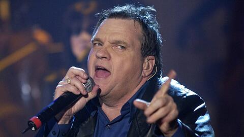 Meat Loaf (1947-2022) in Aktion.
