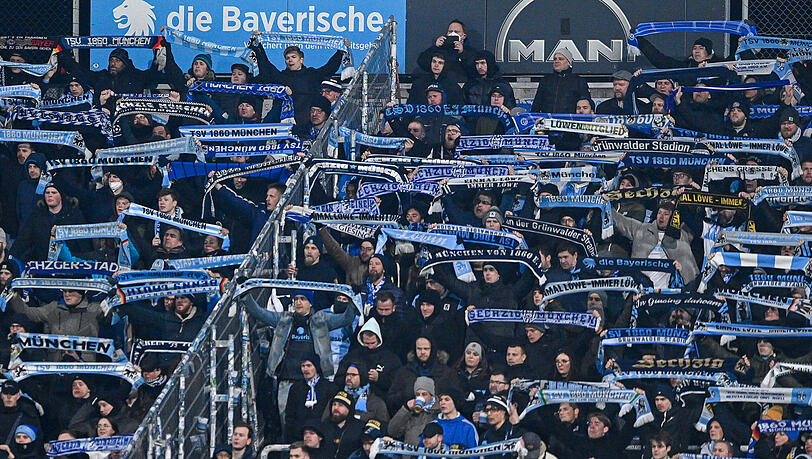 Am Sonntag kehrt die organisierte Fanszene des TSV 1860 wieder ins Stadion zurück. (Symbolbild)