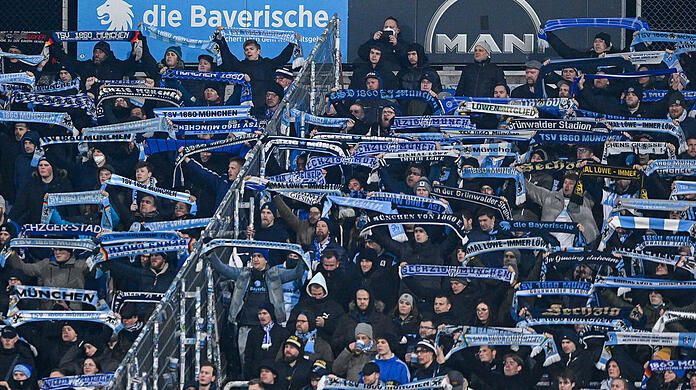 Am Sonntag kehrt die organisierte Fanszene des TSV 1860 wieder ins Stadion zurück. (Symbolbild)