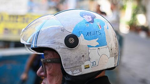 Diego Maradona wird in Neapel wie ein Heiliger verehrt. (Archivbild)