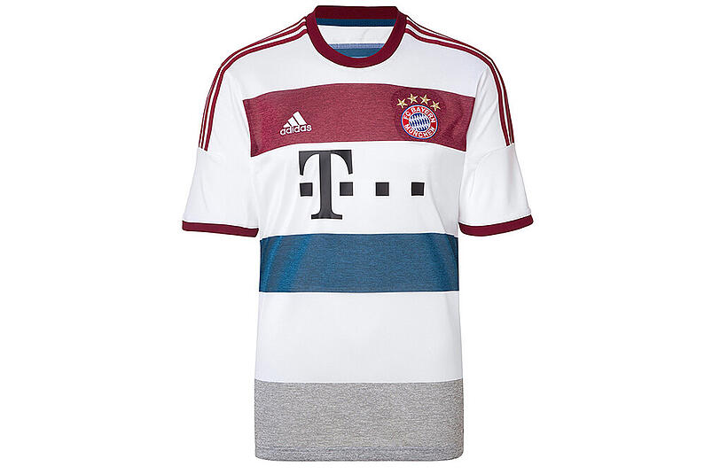 So sieht die neue Asuwärtskollektion des FC Bayern aus