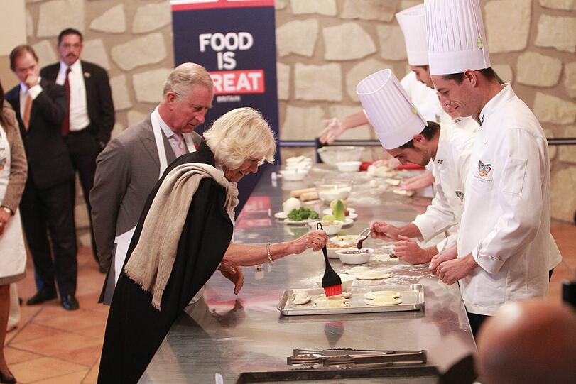 Prinz Charles und Camilla bei ihrem Besuch in Mexiko.