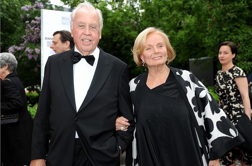 Lange Liebe: Über 40 Jahre sind Wolfgang Rademann und "die Kubi", wie er Ruth Maria Kubitschek liebevoll nannte, ein Paar gewesen.