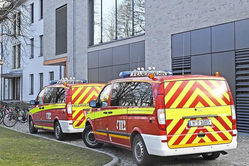 Im Sonderpädagogischen Förderzentrum München kam es am Mittwoch zu einem großen Rettungseinsatz.