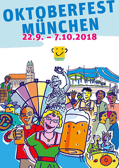 Oktoberfest-Plakat-Entwurf.