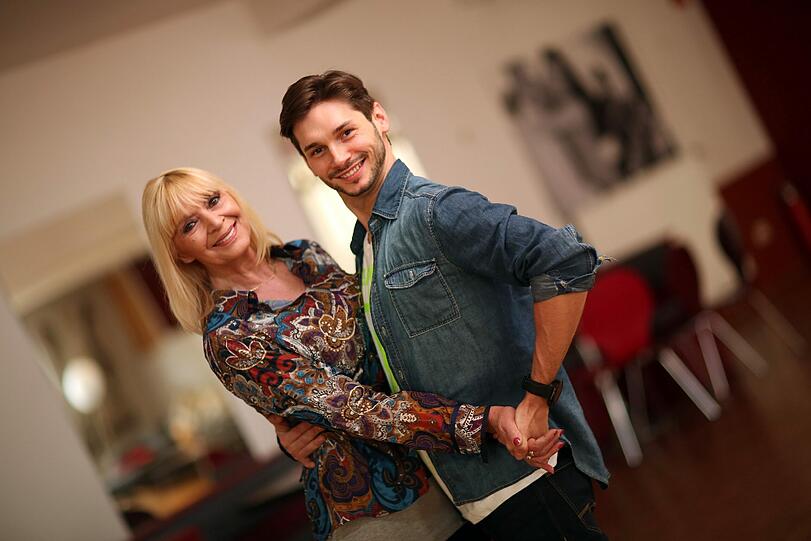 Profitänzer Marius Iepure und Schlagersängerin Cindy Berger (Cindy & Bert)
