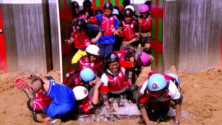 Riesen-Gaudi: "Takeshi's Castle" wurde 2017 in Thailand neu produziert.
