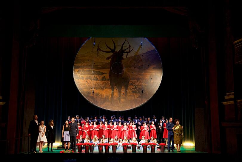Der "Wildschütz" im Gärtnerplatztheater.