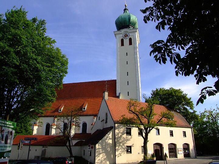 Der Ortskern Ramersdorf