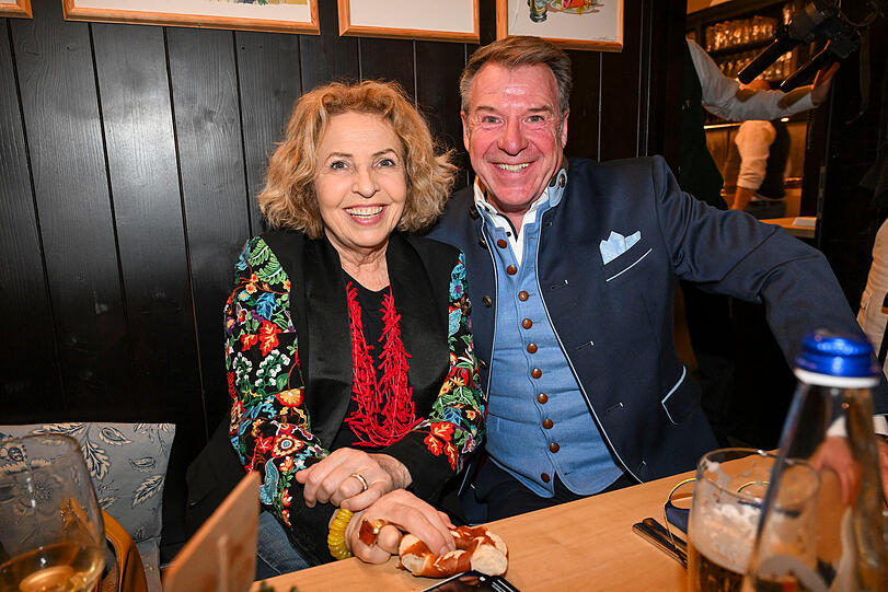 Michaela May und Patrick Lindner