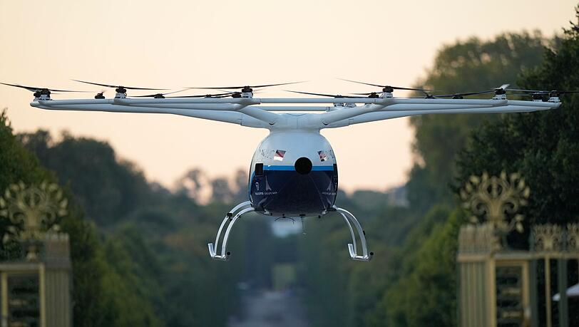 Eigentlich wollte Volocopter schon im Sommer 2024 zu den Olympischen Spielen Passagiere befördern. (Archivbild)