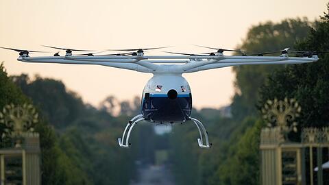 Eigentlich wollte Volocopter schon im Sommer 2024 zu den Olympischen Spielen Passagiere befördern. (Archivbild)