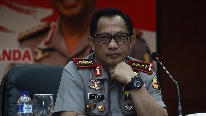 Indonesiens Polizeichef, General Tito Karnavian.