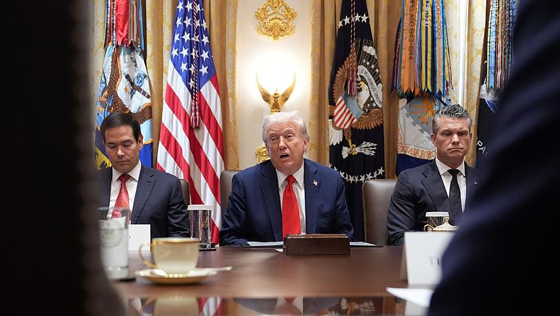 Trump sagt, man müsse den Demokraten "einen kleinen Vorgeschmack ihrer eigenen Medizin geben".