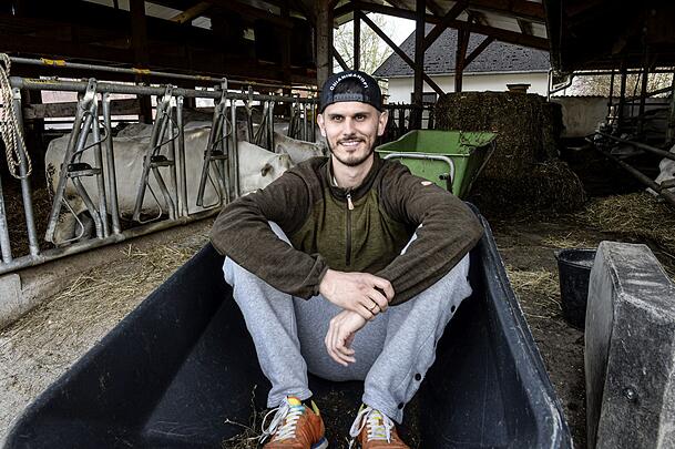 Nino Sifkovits ist Landwirt aus Leidenschaft.