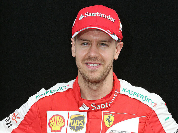 Sebastian Vettel startet mit Ferrari durch