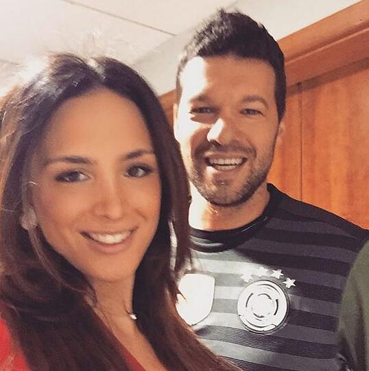 Natacha Tannous und Michael Ballack
