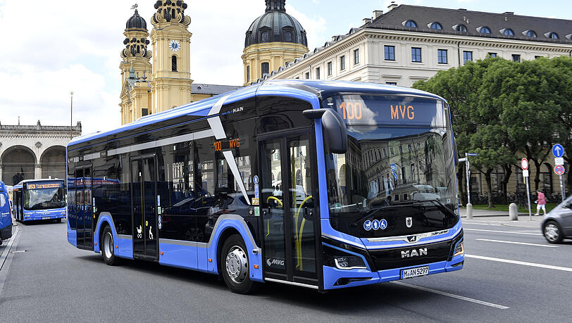 Aktuell fahren 23 Elektrobusse durch die Stadt, teilt ein MVG-Sprecher auf AZ-Nachfrage mit.