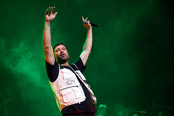 Marteria bei einem fr&uuml;heren Auftritt. Er gilt als einer der Headliner auf dem Chiemsee Reggae Festival.