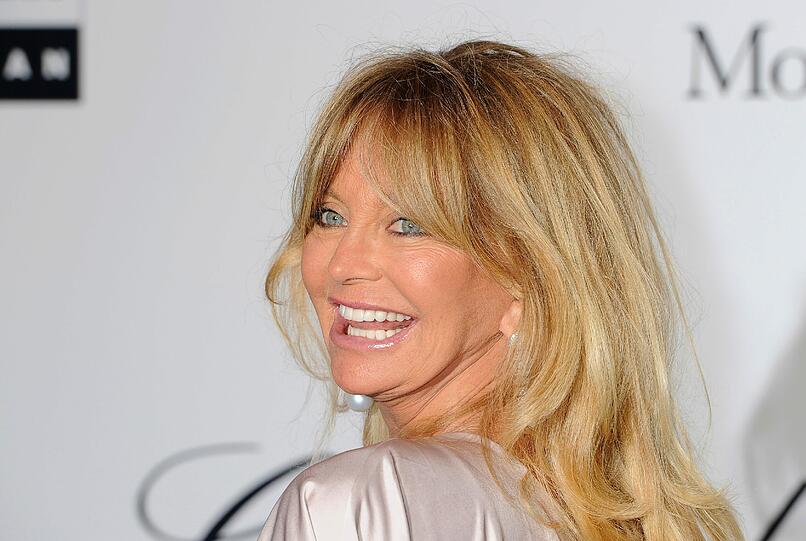 Strahlend schön: Schauspielerin Goldie Hawn