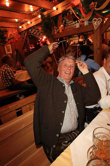 Ulrich Kowalewski im Schützenzelt